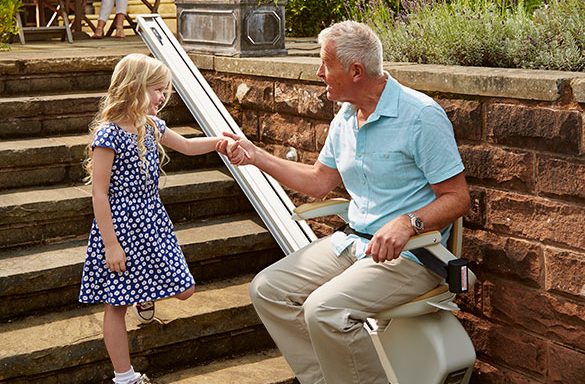 The Acorn 130 (Outdoor) Stairlift